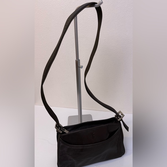 Frye Brown leather & Nylon‎ Crossbody  bag - Picture 2 of 13